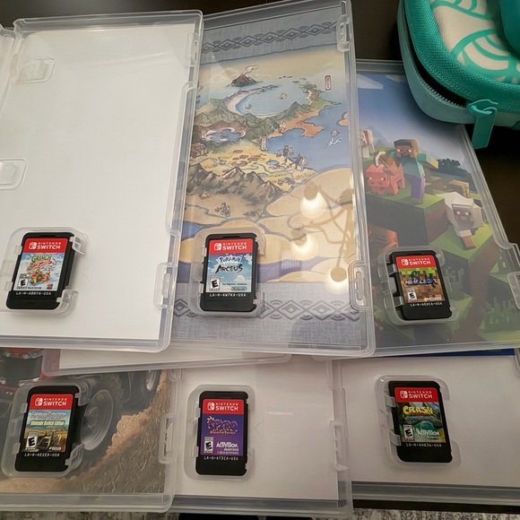 Mint Green Backpack and Nintendo Switch Lite Bundle - Picture 6 of 9